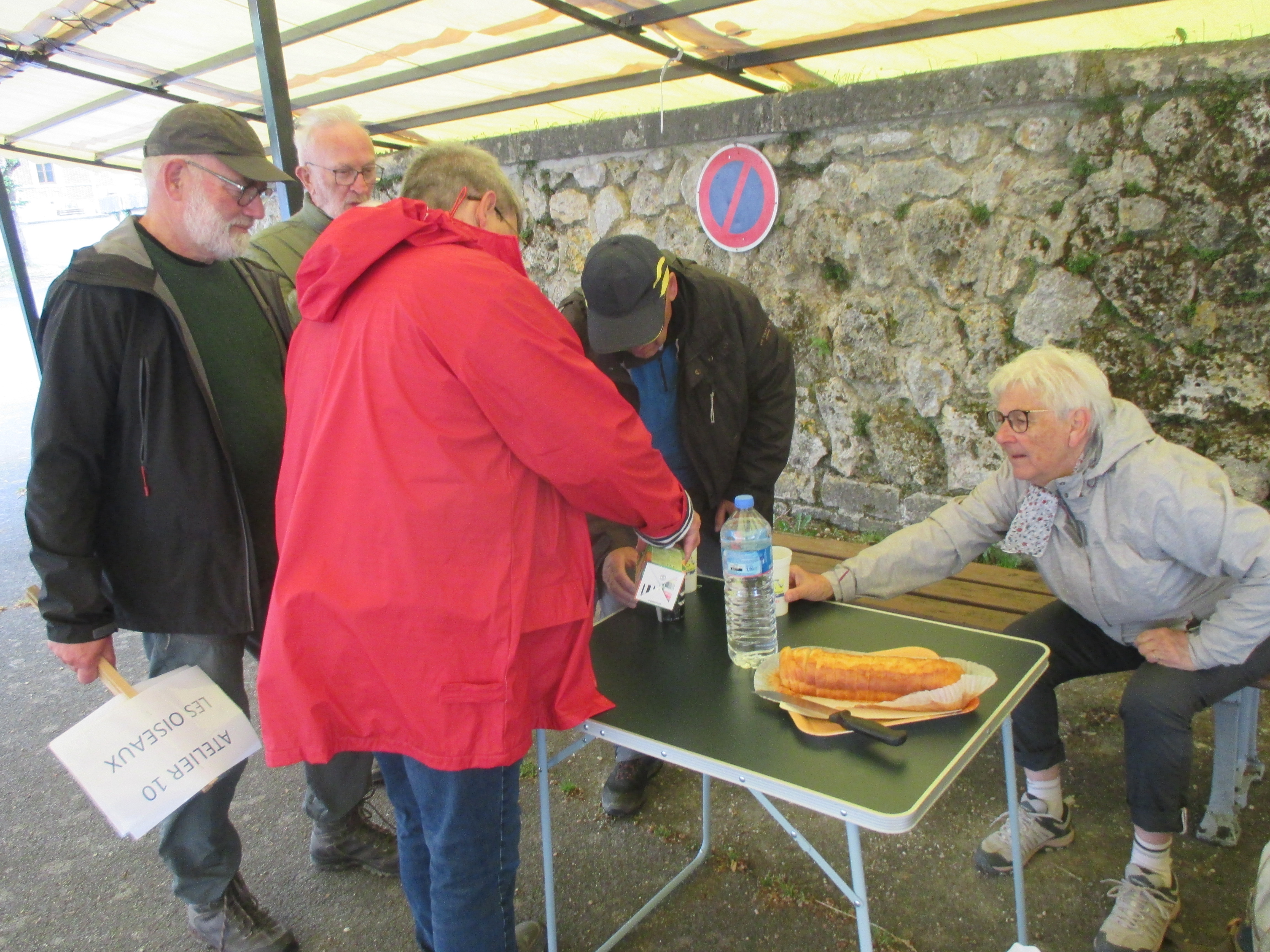 gouter au sec sous la bache
